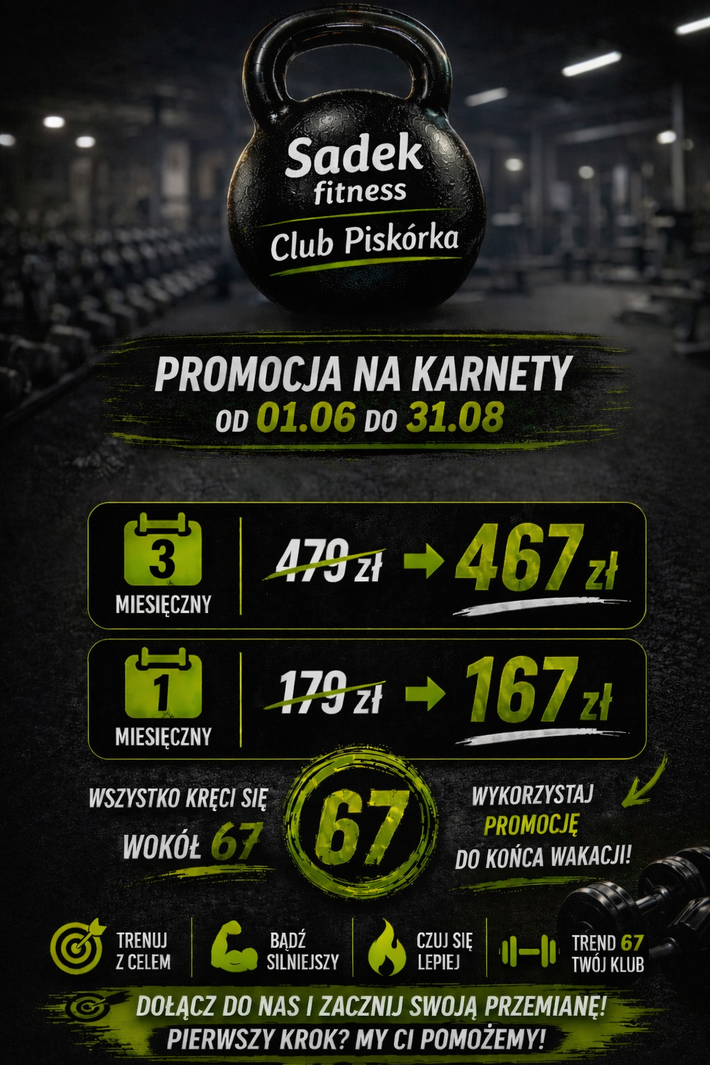 🔥 67 powodów, żeby zacząć właśnie TERAZ! 🔥